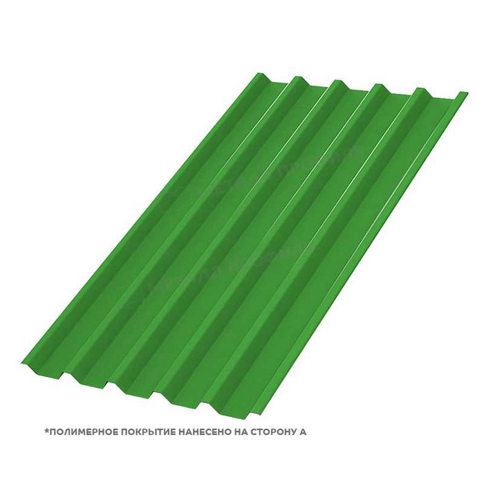 Профлист Металл-Профиль С-44 NormanMP 0.5 мм RAL 6018 Желто-зеленый