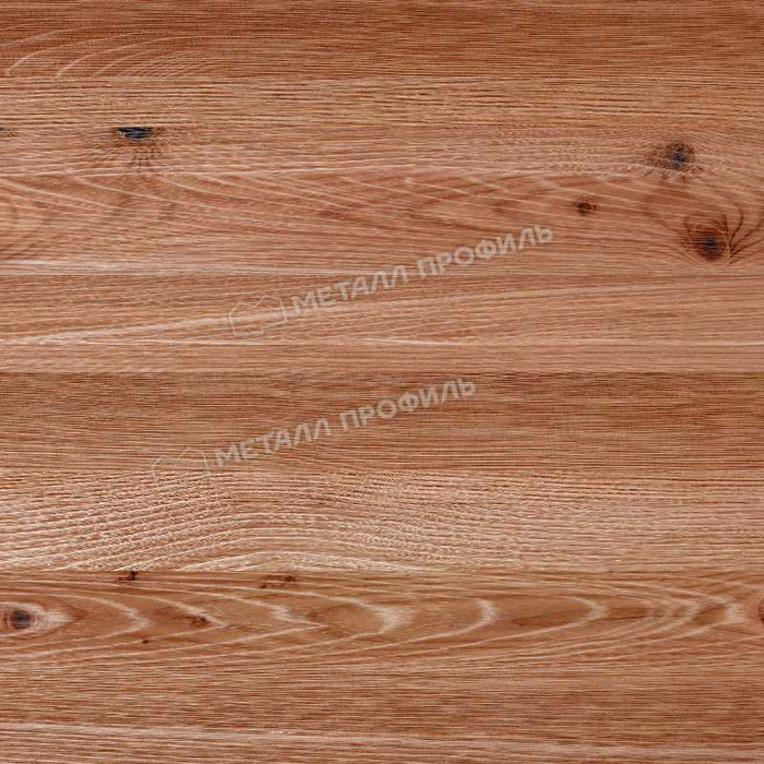 Планка карнизного свеса 250х50х2000 (ECOSTEEL_T-01-Кедр-0.5)