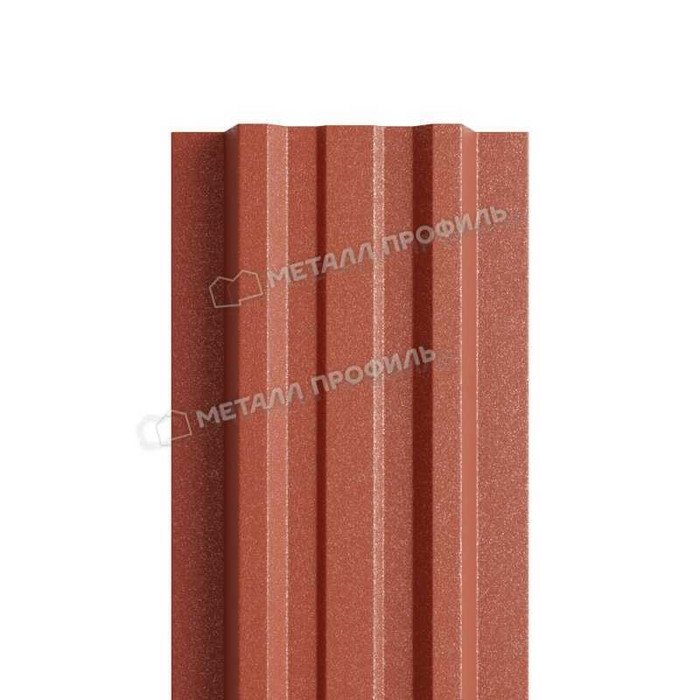 Штакетник Металл Профиль LАNE-T 0,5 VikingMP® E RAL8004 Коричневая медь