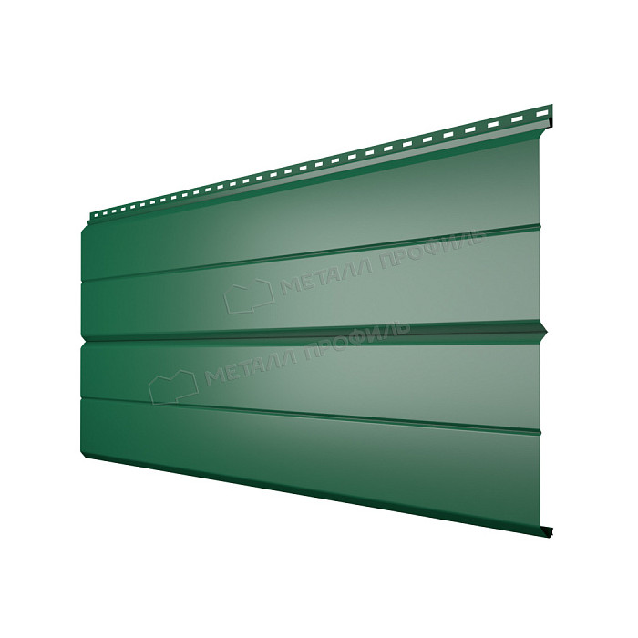 Сайдинг МЕТАЛЛ ПРОФИЛЬ Lбрус-XL-Н-14х335 (ПЭ-01-6005-0.45)