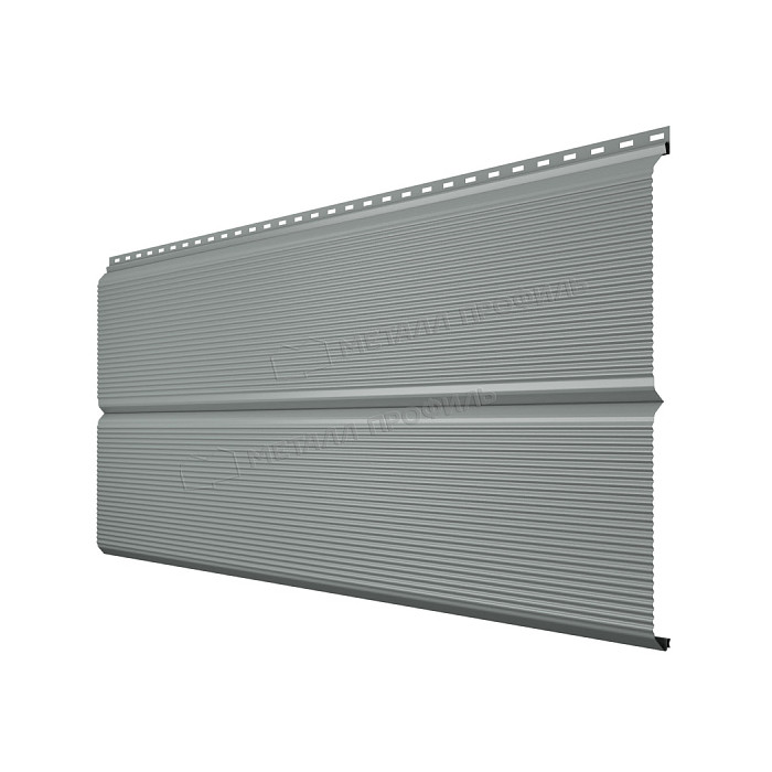 Сайдинг МЕТАЛЛ ПРОФИЛЬ Lбрус-XL-В-14х335 (ПЭ-01-7005-0.45)