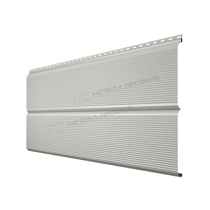 Сайдинг МЕТАЛЛ ПРОФИЛЬ Lбрус-XL-В-14х335 (ПЭ-01-9010-0.45)