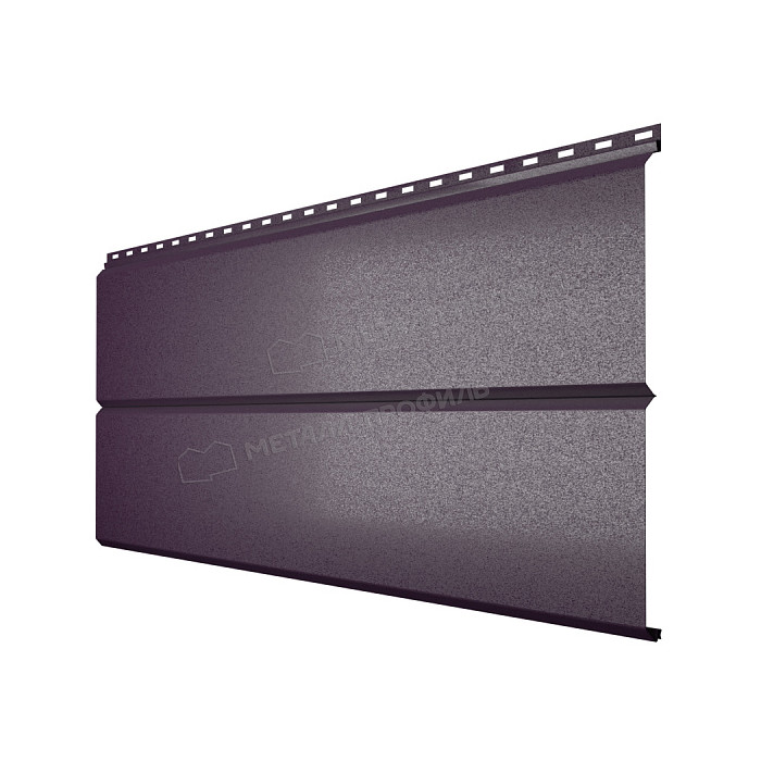 Сайдинг МЕТАЛЛ ПРОФИЛЬ Lбрус-XL-14х335 (VALORI-20-Violet-0.5)