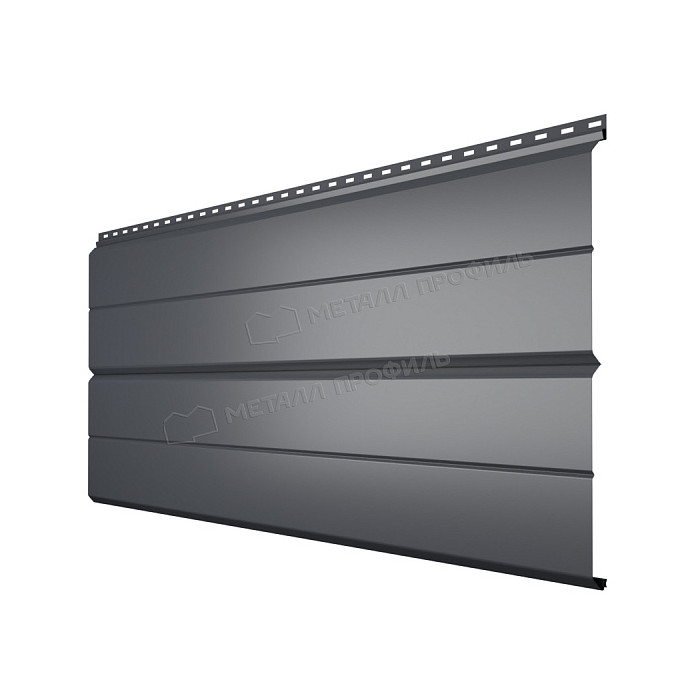 Сайдинг МЕТАЛЛ ПРОФИЛЬ Lбрус-XL-Н-14х335 NormanMP (ПЭ-01-7024-0.5)