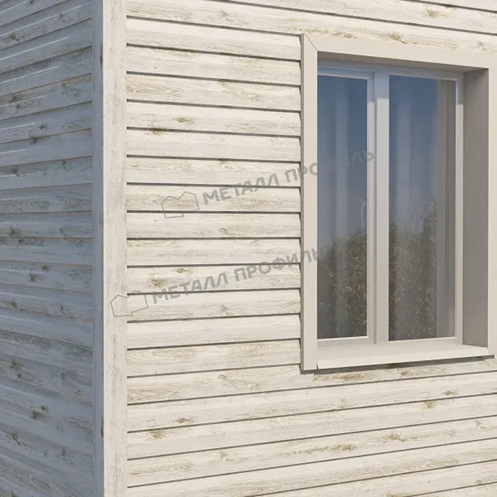 Сайдинг МЕТАЛЛ ПРОФИЛЬ СК-14х226 (ECOSTEEL_T-12-Золотой Орех-0.45)